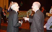 Chancellor Ferrari and Victor Boschini