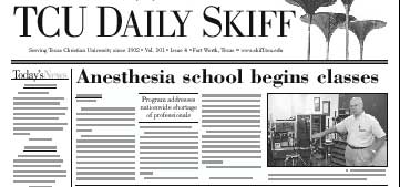 Skiff Front Page